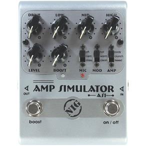 Pedal NIG AS1 Amp Simulator para Guitarra Baixo