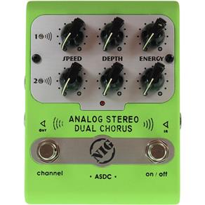 Pedal Nig ASDC Analog Stereo Dual Chorus para Guitarra - Pedal Nig ASDC Analog Stereo Dual Chorus para Guitarra