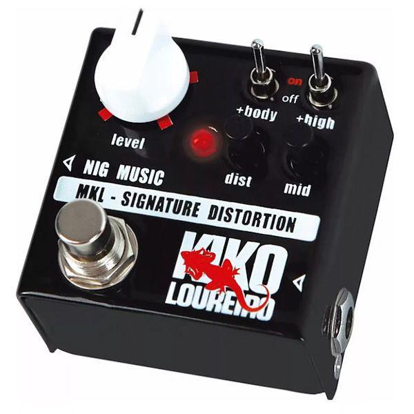 Pedal NIG MKL Kiko Loureiro Micro Pedal Distortion - PD1105 - Nig Strings