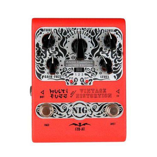 Pedal Nig Multi Fuzz Vintage Distortion - Andy Timmons