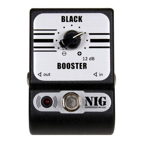 Pedal Nig Pocket Booster Black Booster - Pbb