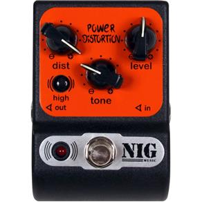 Pedal Nig Pocket Distortion Power Distortion para Guitarra - Ppd