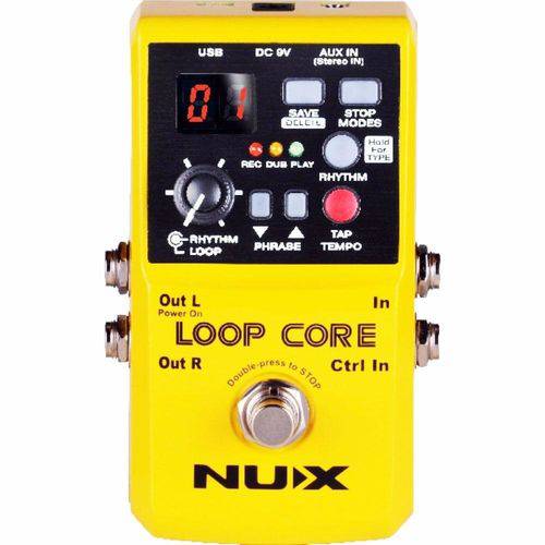 Pedal Nux Loop Core C/ Ritmos
