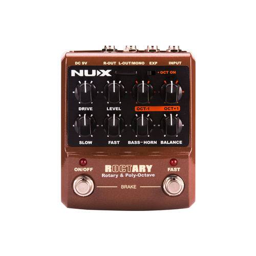 Pedal Nux Roctary - Rotary e Poly-octave - Pd1066