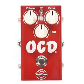 Pedal Overdrive Fulltone OCD Candy Apple Red Limited Edition