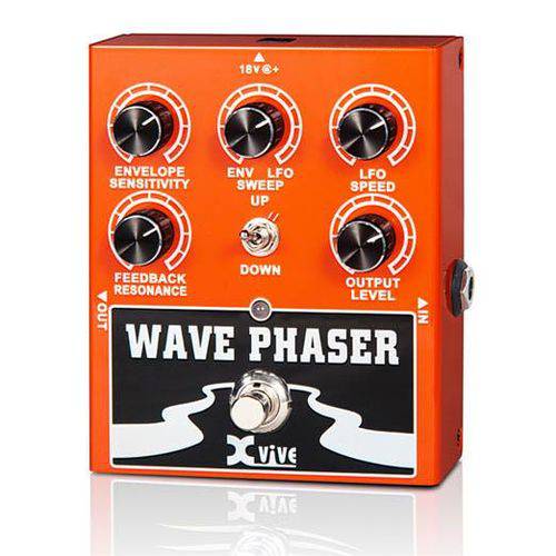 Pedal para Guitarra Contrabaixo Xvive Wave Phaser W1