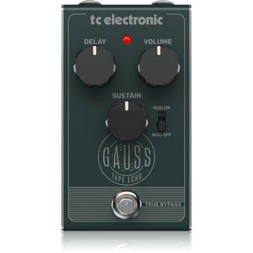 Pedal para Guitarra - Gauss Tape Echo – Tc Electronic