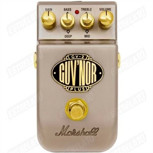 Pedal para Guitarra Guvnor Plus Gv-2 Pedl-10025 Marshall