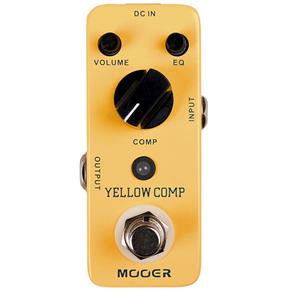 Pedal para Guitarra Mooer Micro Yellow Comp Compressor Mcs2