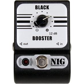 Pedal para Guitarra NIG Black Booster - PBB
