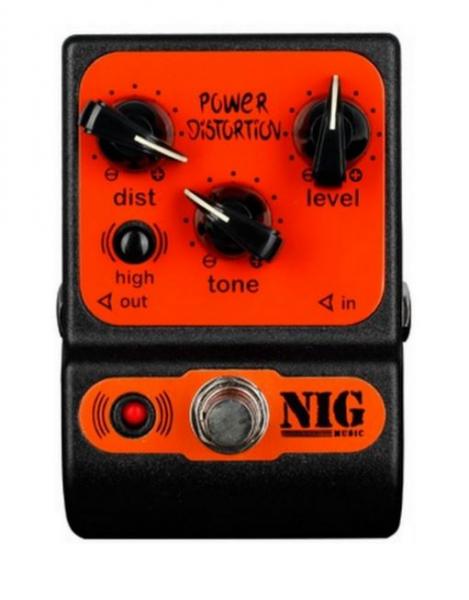 Pedal para Guitarra Power Distortion Nig Ppd