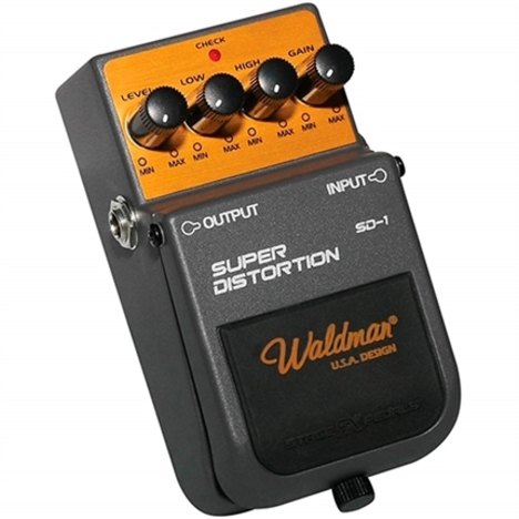 Pedal para Guitarra Super Distortion 9V Sd-1 Waldman