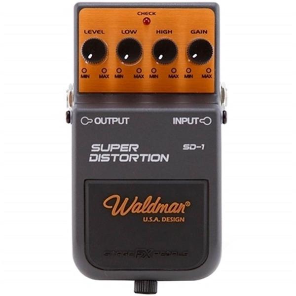 Pedal para Guitarra Super Distortion 9V Sd-1 Waldman