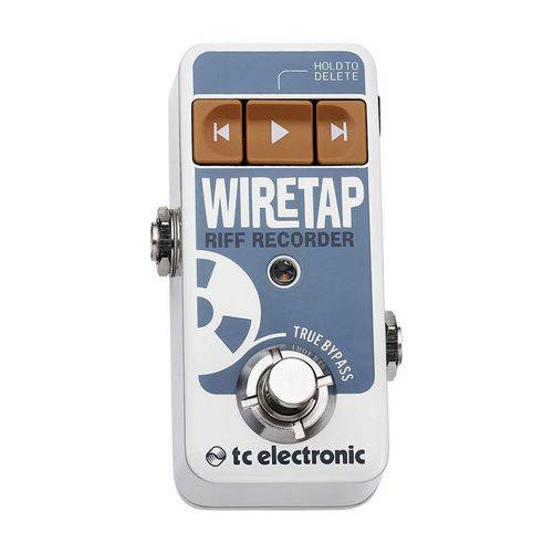 Pedal para Guitarra Tc Electronic Wiretap Riff Recorder