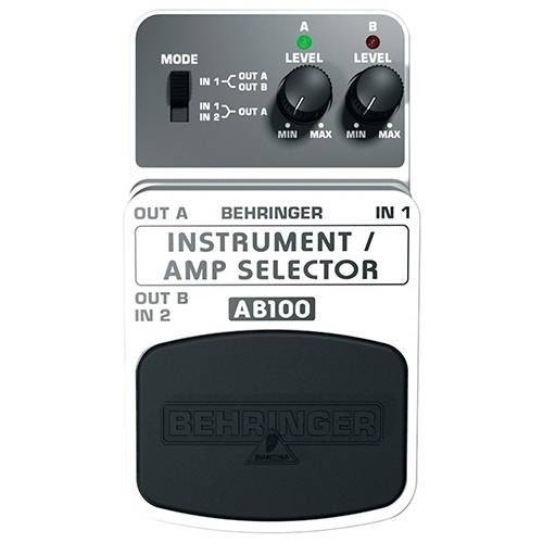 Pedal para Instrumentos Amp Selector Ab 100 Behringer
