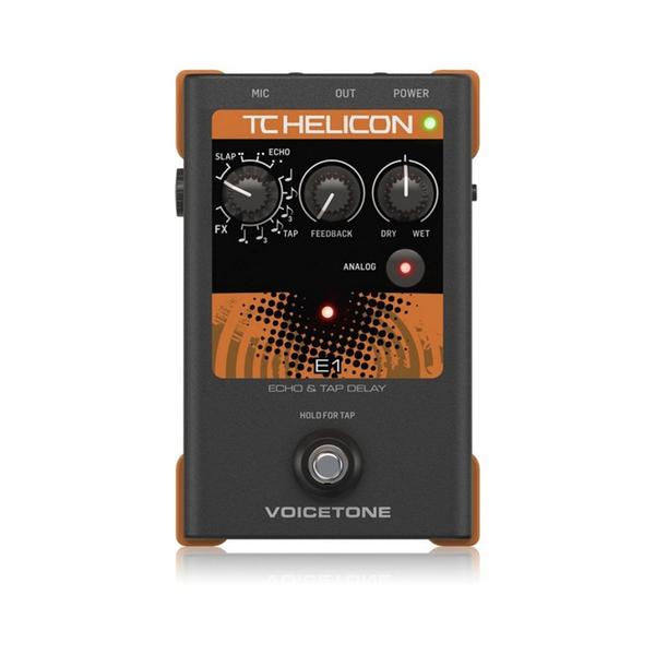Pedal para Voz TC Helicon VoiceTone E1 Echo & Delay