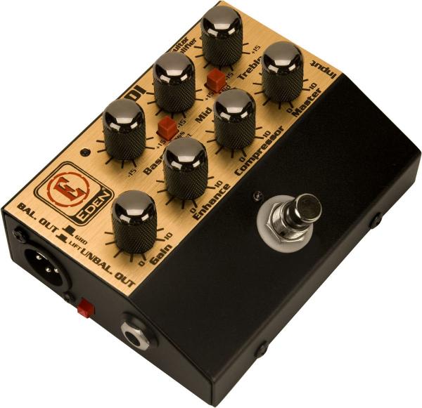 Pedal Pre-amplificador com Direct Box - WTDI-B - EDEN