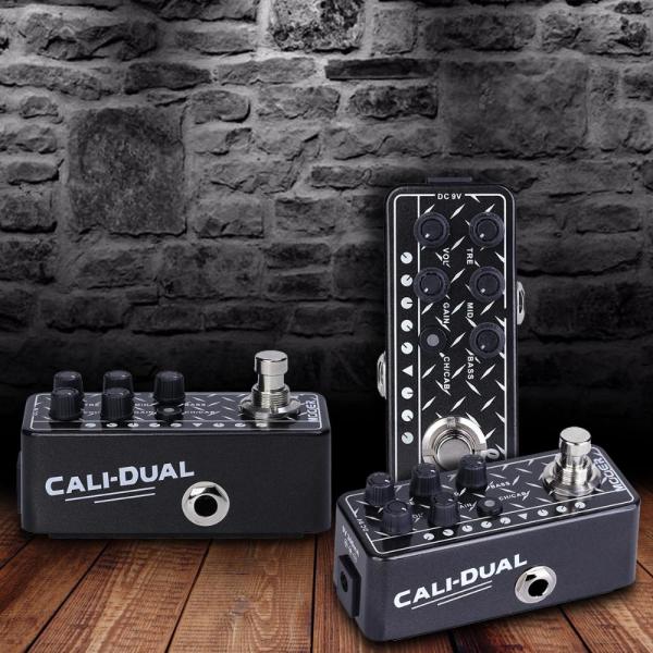 Pedal Pré Amplificador para Guitarra CALI DUAL M011 (Mesa Boogie Dual Rectifier) - Mooer