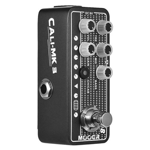 Pedal Preamp Pré Amplificador para Guitarra Cali Mk3 M008 (Mesa Boogie) - Mooer