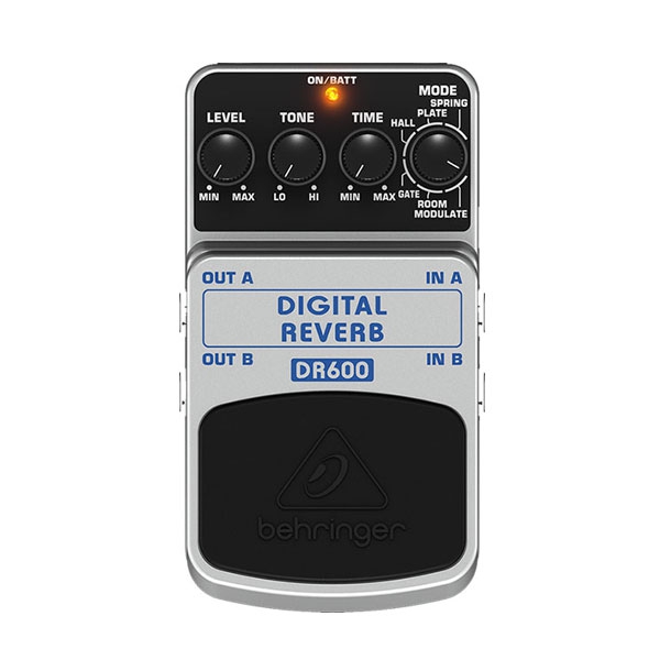 Pedal Reverb Digital Stereo Reverb DR600 - Behringer 0283