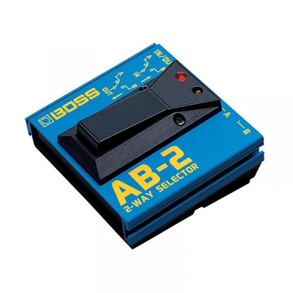 Pedal Seletor Boss Ab Box para Guitarra Ab 2 a B Box