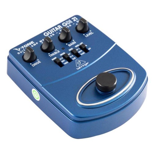 Pedal Simulador de Amplificador Analógico P/ Guitarra GDI21 com Direct Box - Behringer