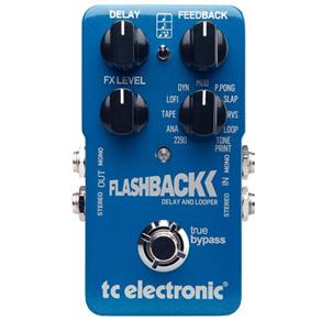 Pedal Tc Electronic Flashback Delay e Looper True Bypass