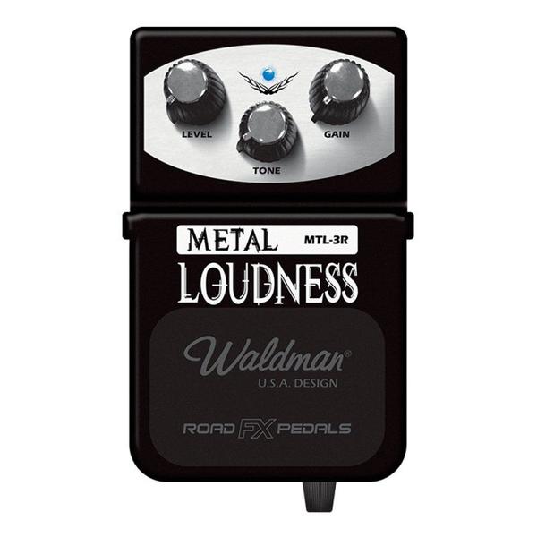 Pedal Waldman Metal Loudness para Guitarra Mtl 3r