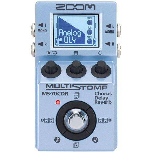 Pedal Zoom Ms 70 CDR Multi Stomp