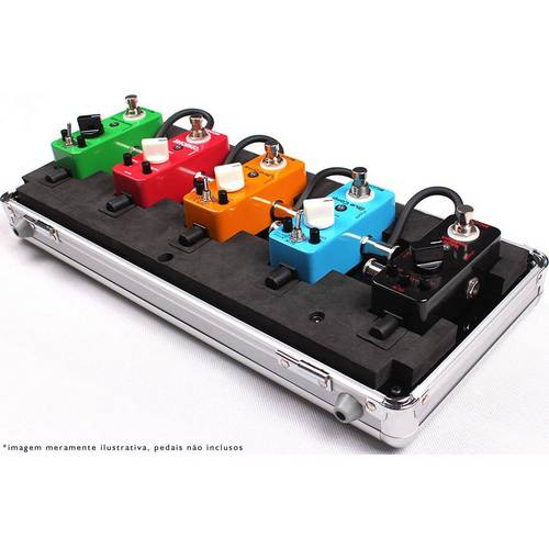 Pedalboard Mooer Firefly M5 - P/ 5 Micro Pedais - Mfc