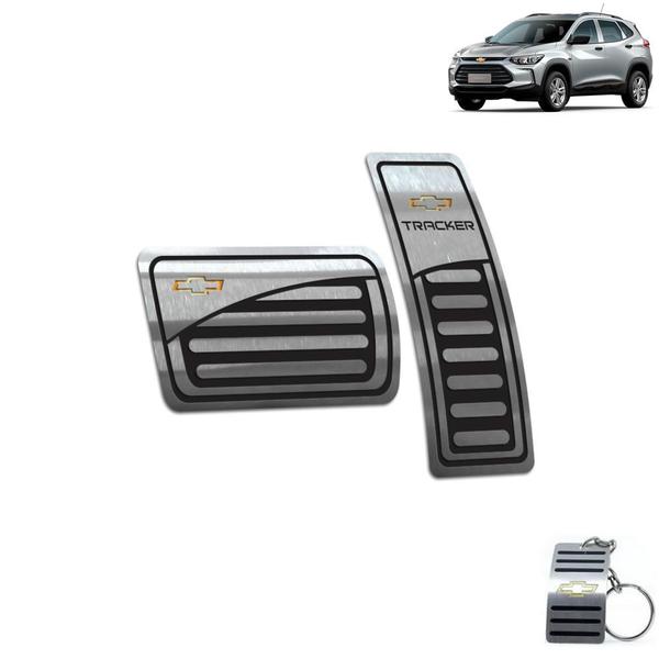 Pedaleira Automático Chevrolet Tracker 2020 Preto - Jr