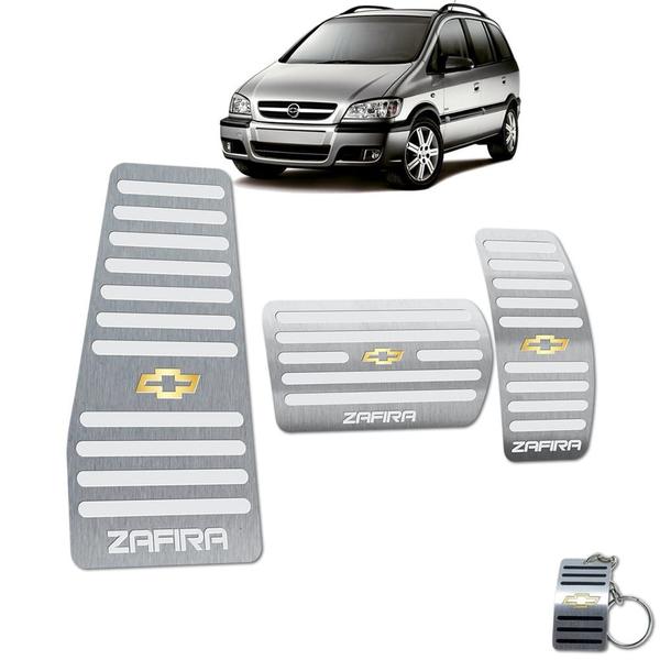 Pedaleira + Descanso Chevrolet Zafira 2001 a 2012 Automatico - Jr