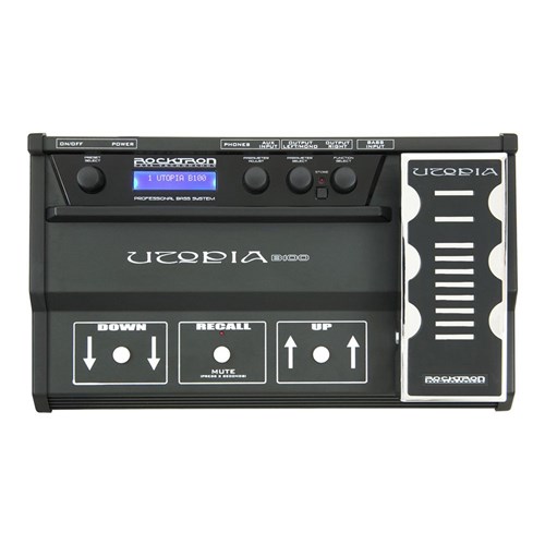 Pedaleira Multi-Efeitos Rocktron Utopia Bass B100