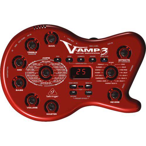 Pedaleira para Guitarra 110v - V-amp3 - Behringer