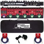 Pedaleira Profissional Multi-efeitos Mooer Red Truck para Guitarra - Cpt1 + Kit