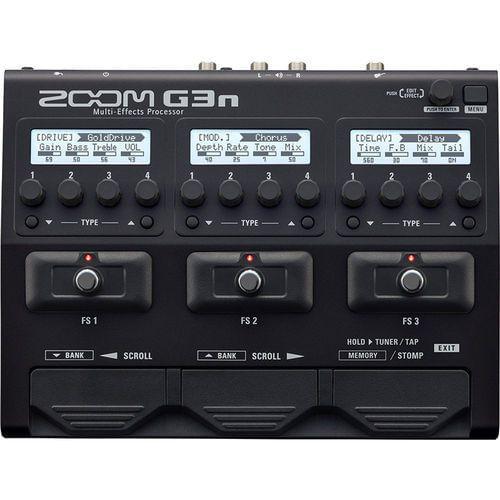 Pedaleira Zoom G3n para Guitarras