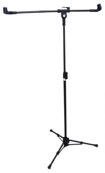 Pedestal com Cachimbos para 02 Microfones - Vector