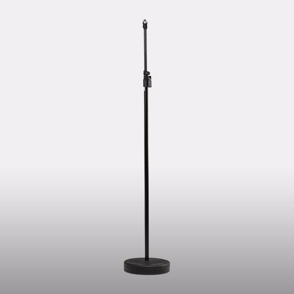 Pedestal de Microfone Reto Studio Preto Vector Pmv 05P Rt