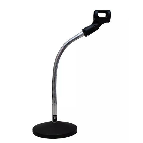 Pedestal Flexível de Mesa Microfone Smart Sm-038