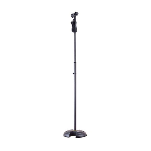 Pedestal Microfone Base Redonda MS201B Hercules