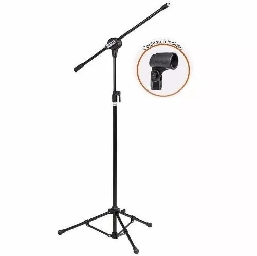 Pedestal Microfone com Cachimbo Pmv100 Vector