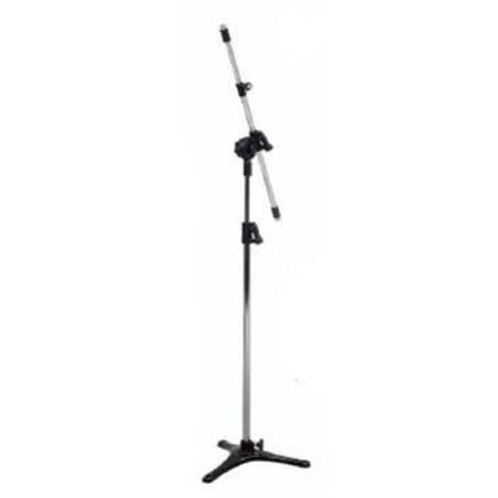 Pedestal Para Microfone Modelo Girafa Pe-3ft Com Pé - Visão