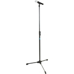 Pedestal Reto Para Microfone ideal para Estúdio TPR Preto AS