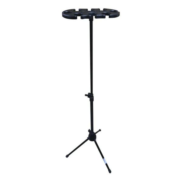 Pedestal Saty PM-08 Descanso para 8 Microfones