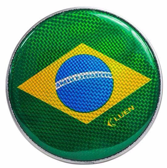 Pele 10 P Luen Holografica Bandeira do Brasil