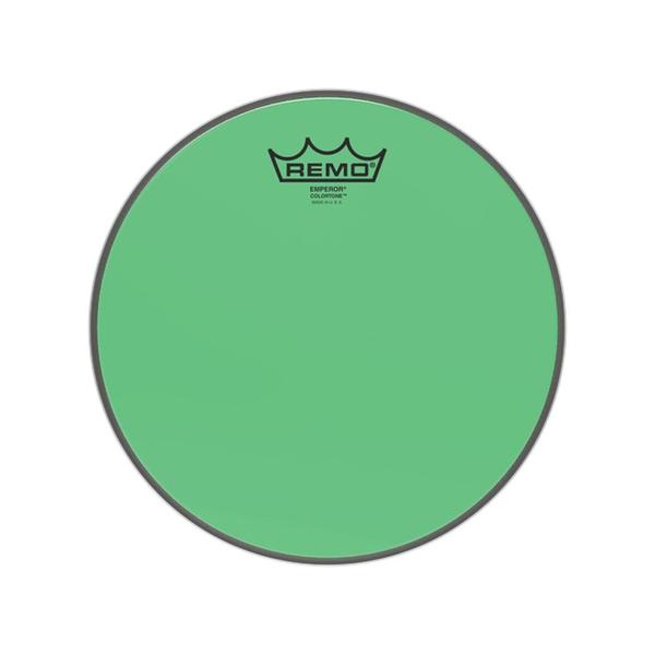 Pele 10 Polegadas Emperor Colortone Transparente Verde Remo