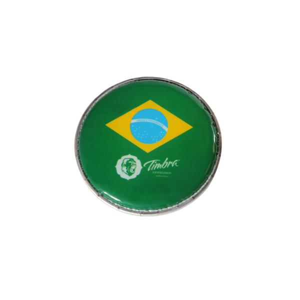 Pele Batedeira 06 Pol Leitosa Bandeira do Brasil P3 Timbra