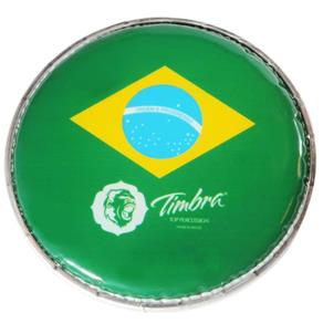 Pele Batedeira 06" Timbra 8953 Leitosa Bandeira do Brasil P3