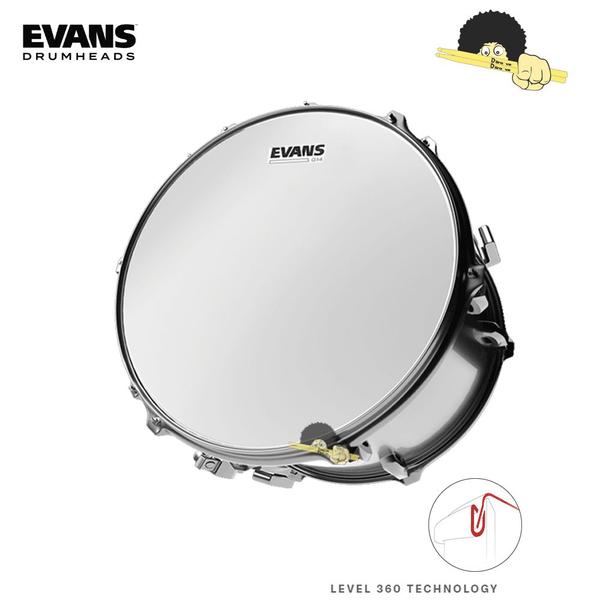 Pele para Tom 12 Evans G14 Coated com Anel Level 360º - Evans Drumheads
