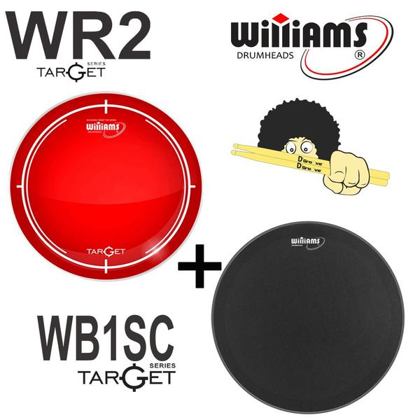 Peles Williams TARGET WR2 Duplo Filme RED - 20 WR2(Batedeira) WB1SC(Resposta)
